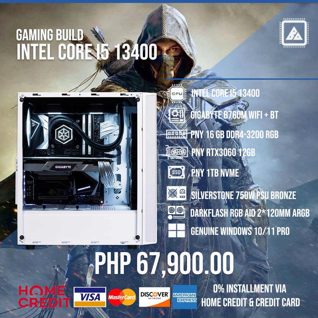 INTEL CORE I5 13400 Gaming Build V.2 INTEL CORE I5 13400 Gaming Build V.2